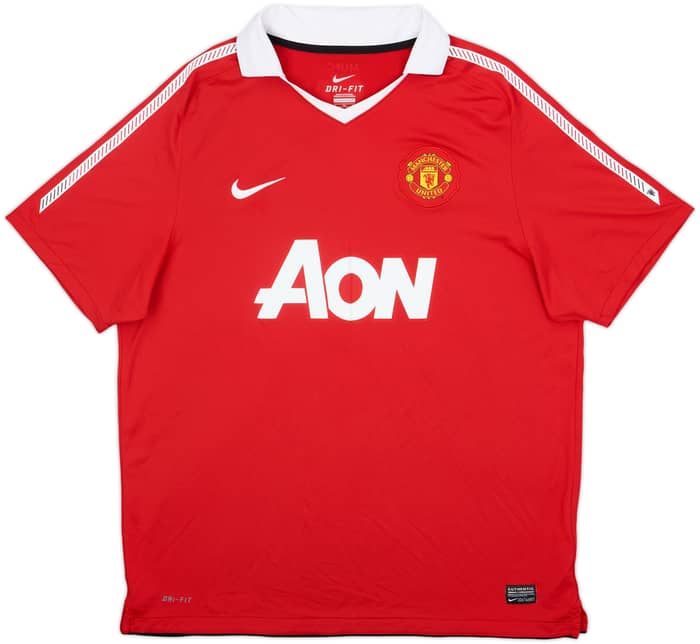 2010-11 Manchester United Home Shirt Nani #17 - 5/10 - (XL)