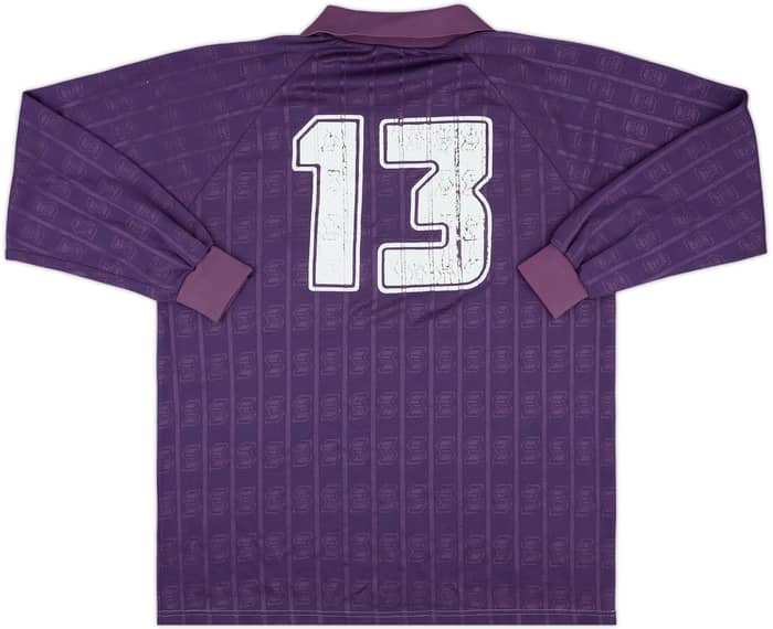 1989-90 Fiorentina Home L/S Shirt #13 - 4/10 - (M)