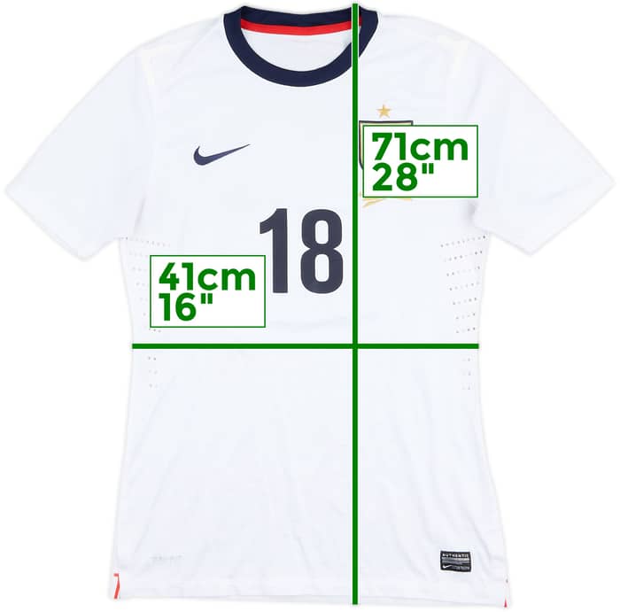 2013 England Match Issue Home Shirt #18