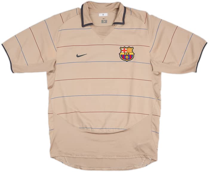 2003-04 Barcelona Match Issue Away Shirt #4