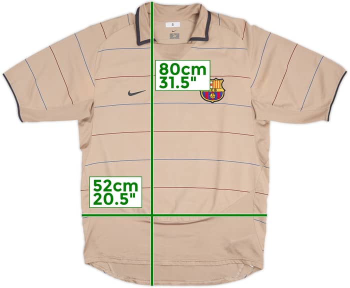 2003-04 Barcelona Match Issue Away Shirt #4