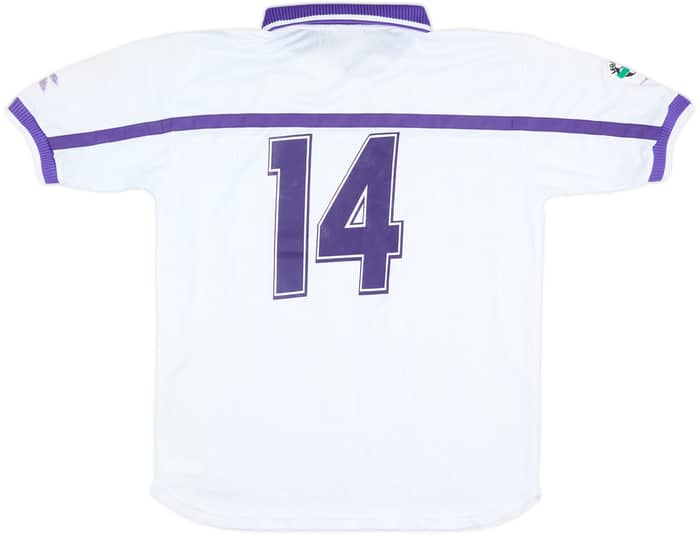 2000-01 Fiorentina Match Issue Away Shirt #14