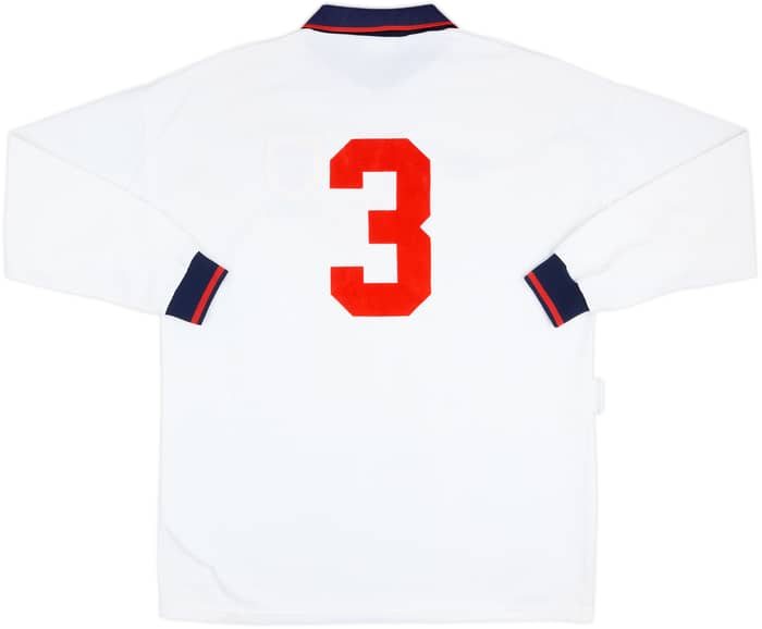 1993-94 England Youth Match Issue Home L/S Shirt #3