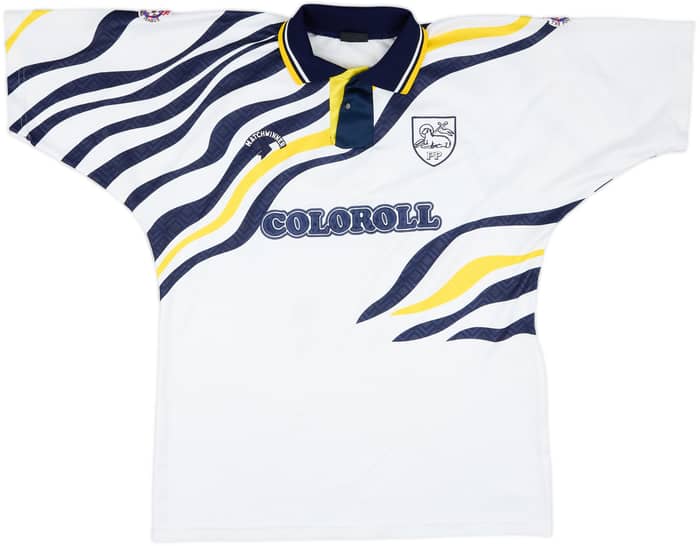 1992-93 Preston North End Match Issue Home Shirt #9