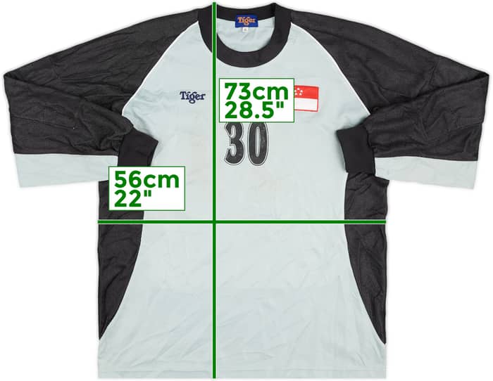 2001-03 Singapore Match Issue GK Shirt #30