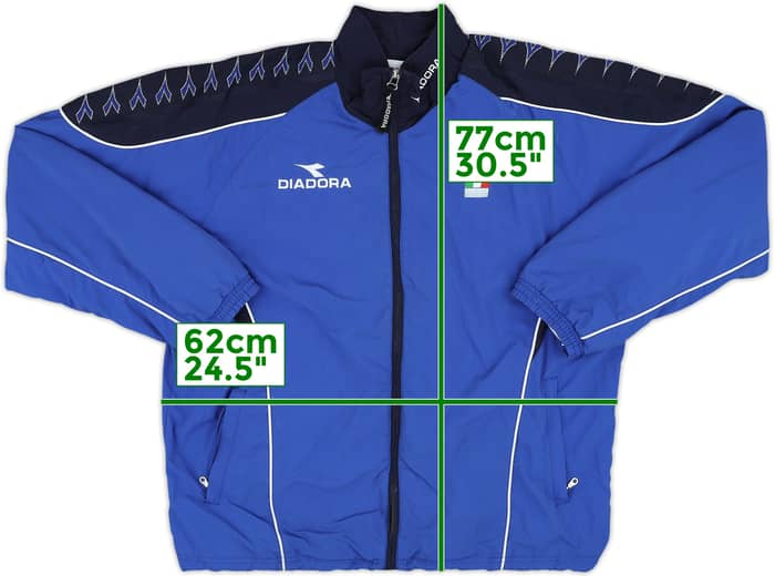 1990s Italy Referee Diadora Track Jacket - 8/10 - (L)