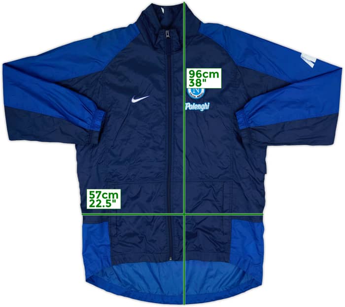 1997-98 Napoli Nike Rain Jacket - 6/10 - (L)