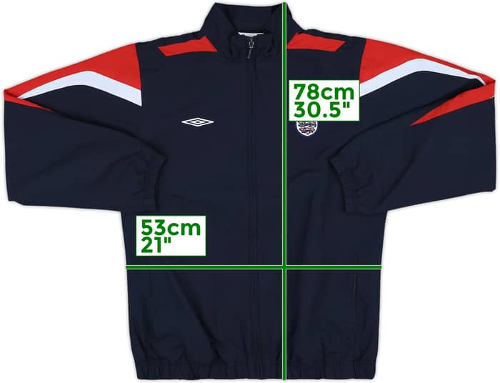 2005-06 England Umbro Track Jacket - 7/10 - (M)