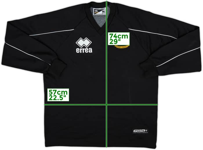 2001-03 Derby County Errea Sweat Top - 5/10 - (XL)