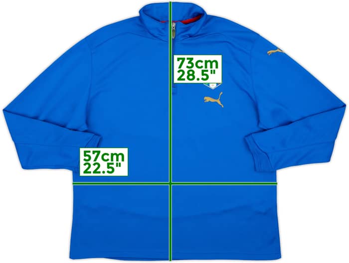 2004-06 Italy Puma 1/2 Zip Drill Top - 6/10 - (M)