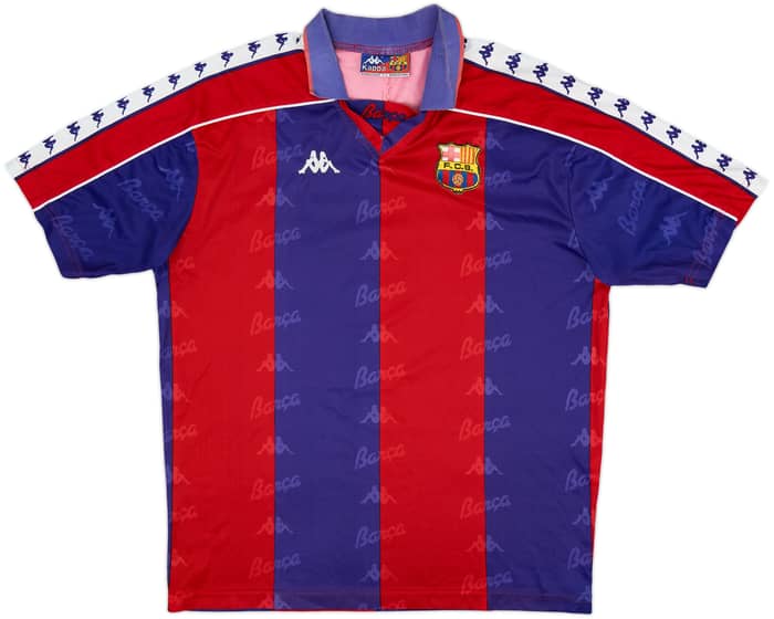 1992-95 Barcelona Home Shirt - 6/10 - (L)