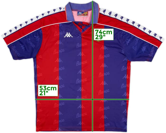 1992-95 Barcelona Home Shirt - 6/10 - (L)