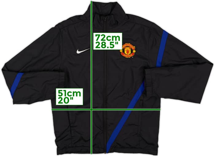 2011-12 Manchester United Nike Track Jacket - 8/10 - (S)