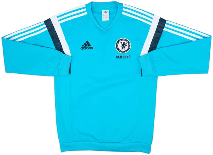 2014-15 Chelsea adidas Sweat Top - 10/10 - (S)