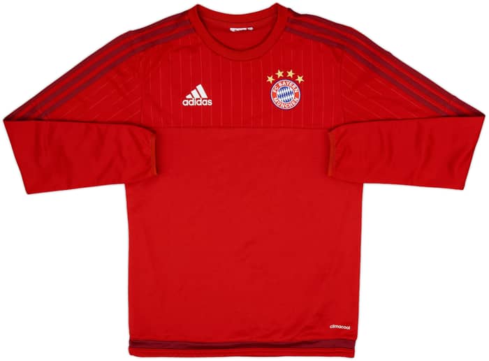 2015-16 Bayern Munich adidas Sweat Top - 8/10 - (S)