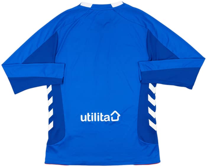 2018-19 Rangers Home L/S Shirt - 10/10 - (L)