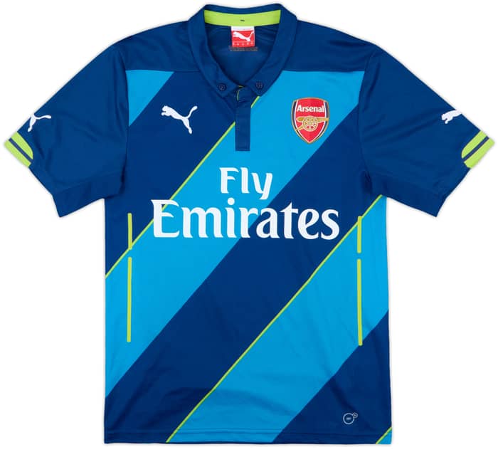 2014-15 Arsenal Third Shirt Arteta #8 - 10/10 - (XS)