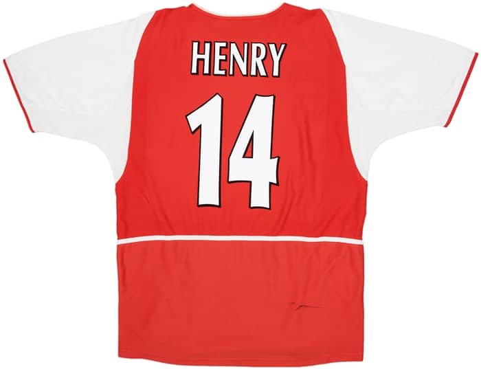 2002-04 Arsenal Home Shirt Henry #14 - 5/10 - (XL)