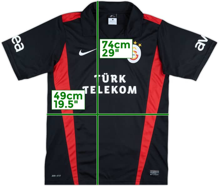 2011-12 Galatasaray Away Shirt - 10/10 - (S)