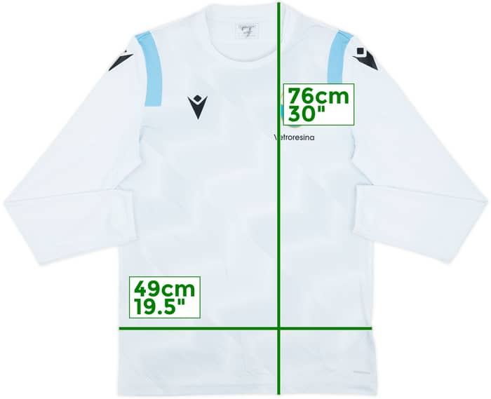 2020-21 SPAL Macron Training L/S Shirt - 6/10 - (L)