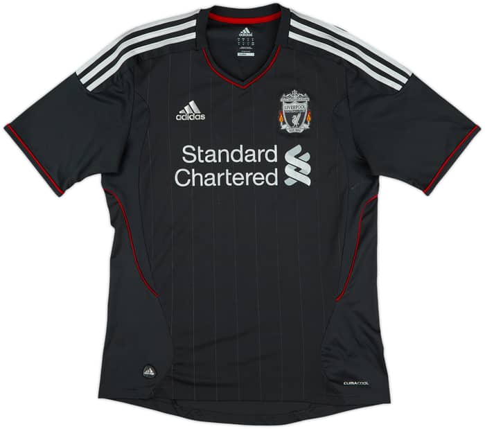 2011-12 Liverpool Away Shirt Gerrard #8 - 7/10 - (M)