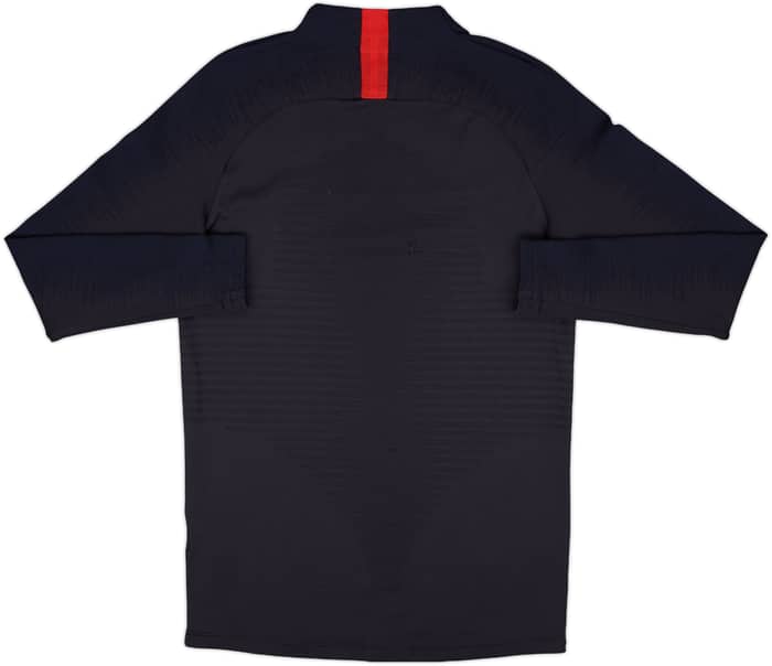 2019-20 Paris Saint-Germain Nike Vaporknit 1/4 Zip Drill Top - 8/10 - (S)