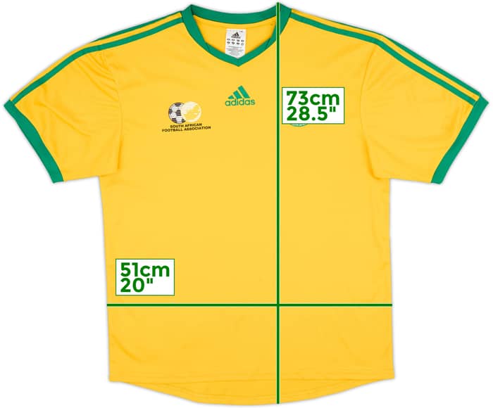 2006-08 South Africa Basic Home Shirt - 5/10 - (M)