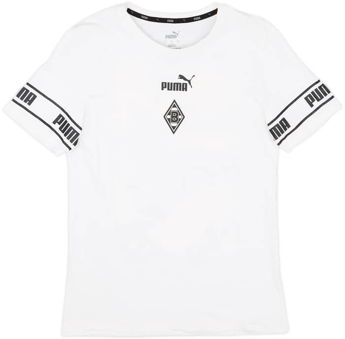 2020-21 Borussia Monchengladbach Puma Cotton Tee - 8/10 - (S)