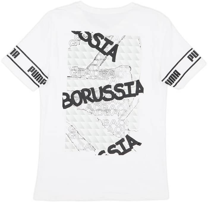 2020-21 Borussia Monchengladbach Puma Cotton Tee - 8/10 - (S)