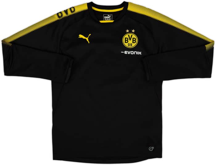 2017-18 Borussia Dortmund Puma Sweat Top - 8/10 - (M)