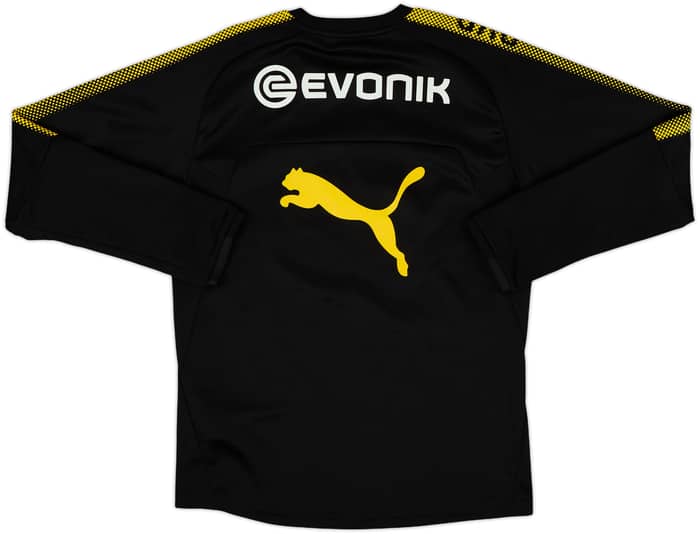 2017-18 Borussia Dortmund Puma Sweat Top - 8/10 - (M)