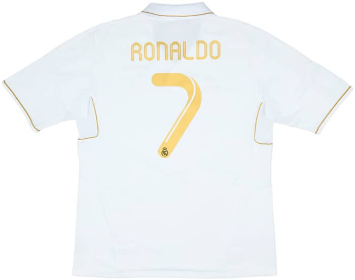 2011-12 Real Madrid Home Shirt Ronaldo #7 - 6/10 - (XL)