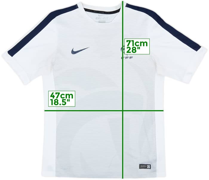 2015-16 France Nike Training Shirt - 6/10 - (M)