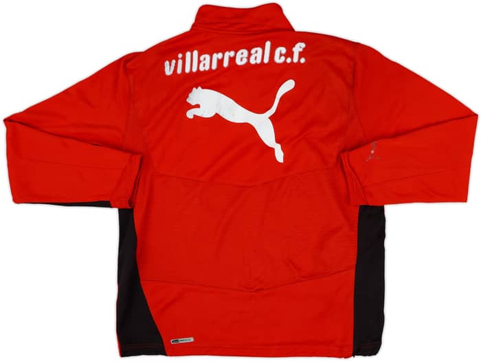 2007-08 Villarreal Puma 1/4 Zip Drill Top - 4/10 - (M)