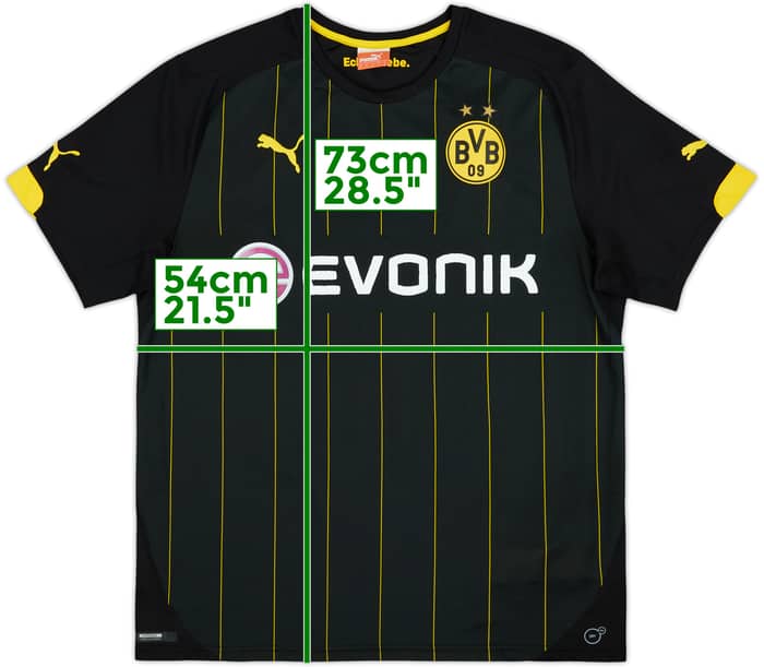 2014-16 Borussia Dortmund Away Shirt - 6/10 - (L)