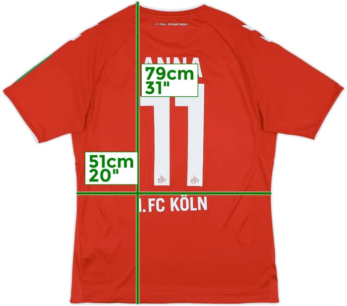 2022-23 Koln Away Shirt Anna #11 - 8/10 - (L)