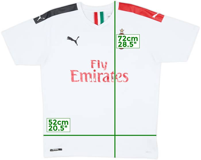 2019-20 AC Milan Away Shirt #4 - 4/10 - (L)