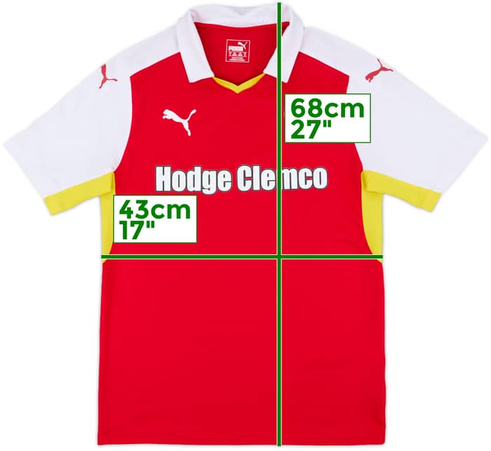 2016-17 Rotherham Home Shirt - 4/10 - (M)