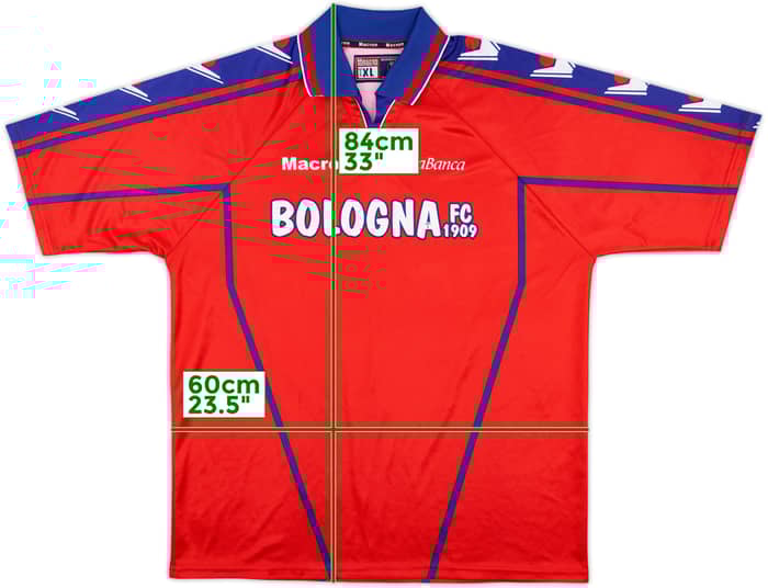 2002-03 Bologna Macron Training Shirt - 7/10 - (XL)