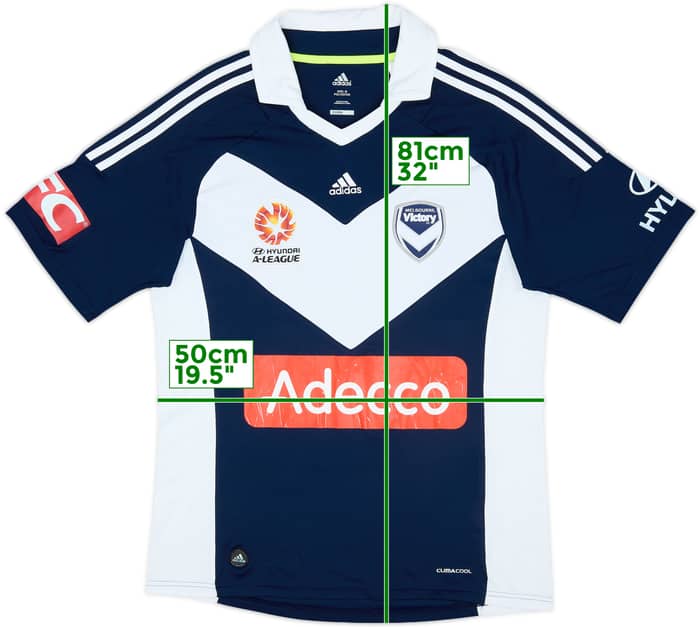 2011-13 Melbourne Victory Home Shirt - 5/10 - (M)