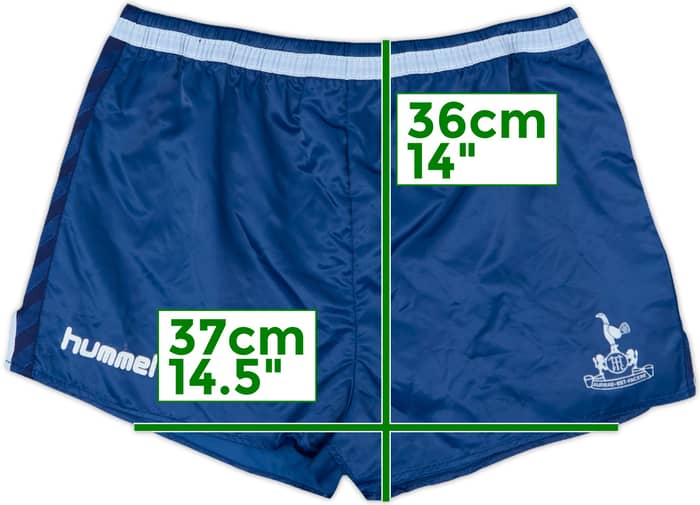 1987-89 Tottenham Home Shorts - 7/10 - (L)