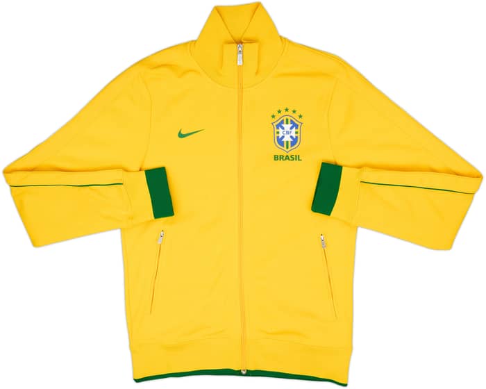 2012-13 Brazil Nike N98 Track Jacket - 8/10 - (S)