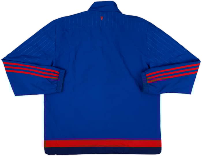 2015-16 Manchester United adidas Track Jacket - 8/10 - (L)