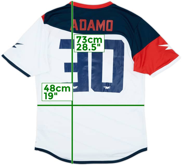 2019-20 Casertana Away Shirt Adamo #30 - 7/10 - (L)