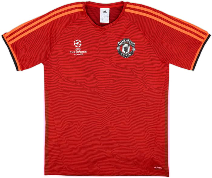 2015-16 Manchester United adidas CL Training Shirt - 9/10 - (S)
