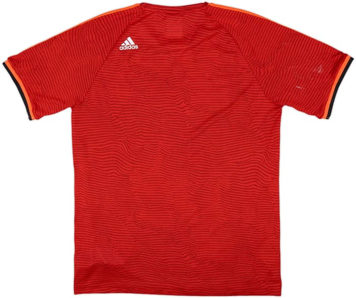 2015-16 Manchester United adidas CL Training Shirt - 9/10 - (S)