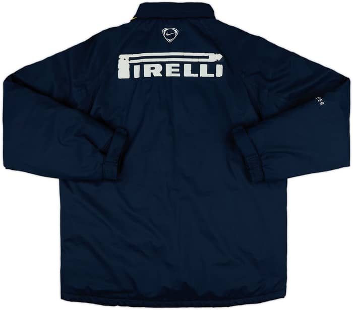 2001-02 Inter Milan Nike Padded Hooded Bench Coat - 6/10 - (L)