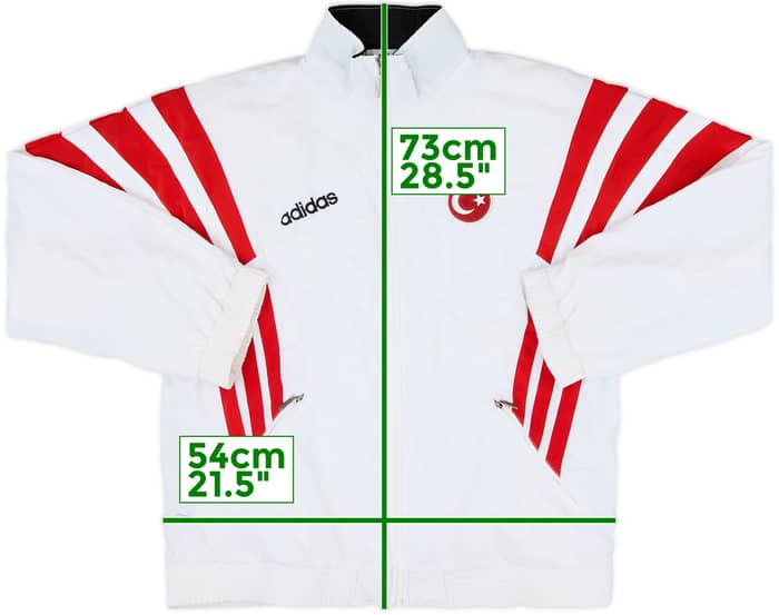 1996-98 Turkey adidas Track Jacket - 8/10 - (M)