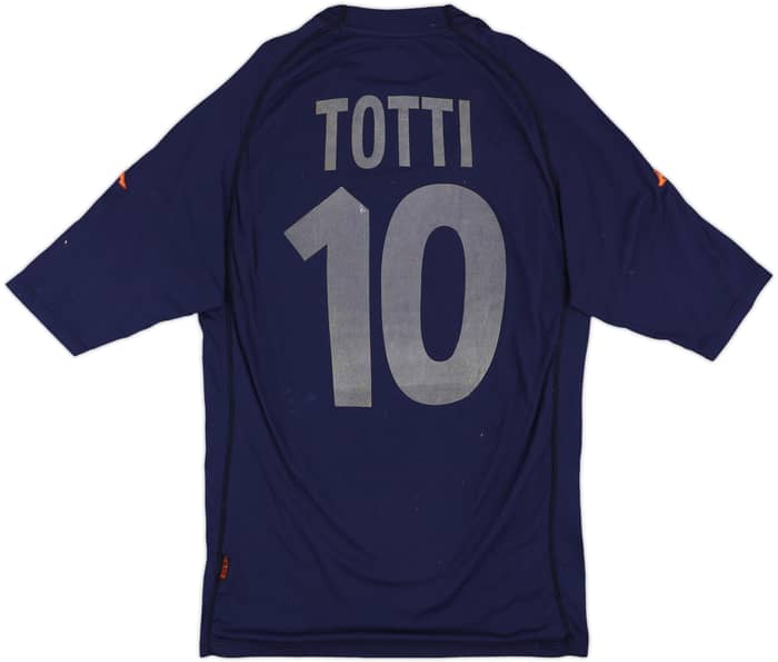 2000-01 Roma Third Shirt Totti #10 - 4/10 - (XL)