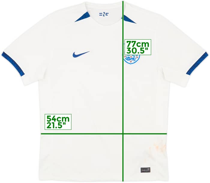 2023 England Lionesses Home Shirt - 6/10 - (Women's XXL)